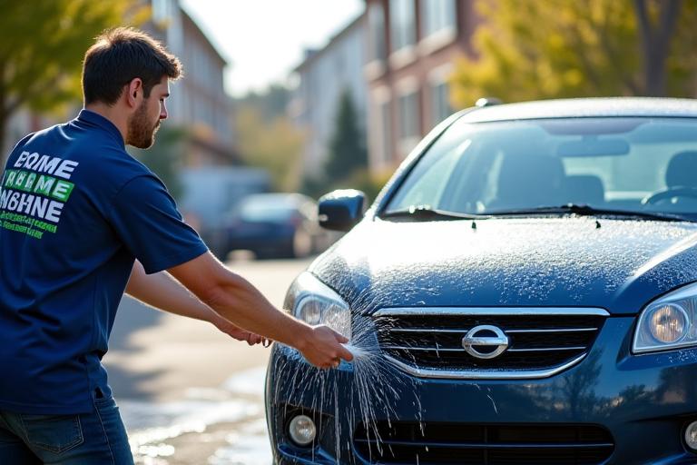 Service mobile car wash CrystalCascade